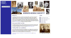 Desktop Screenshot of hodges-hodge-society.org